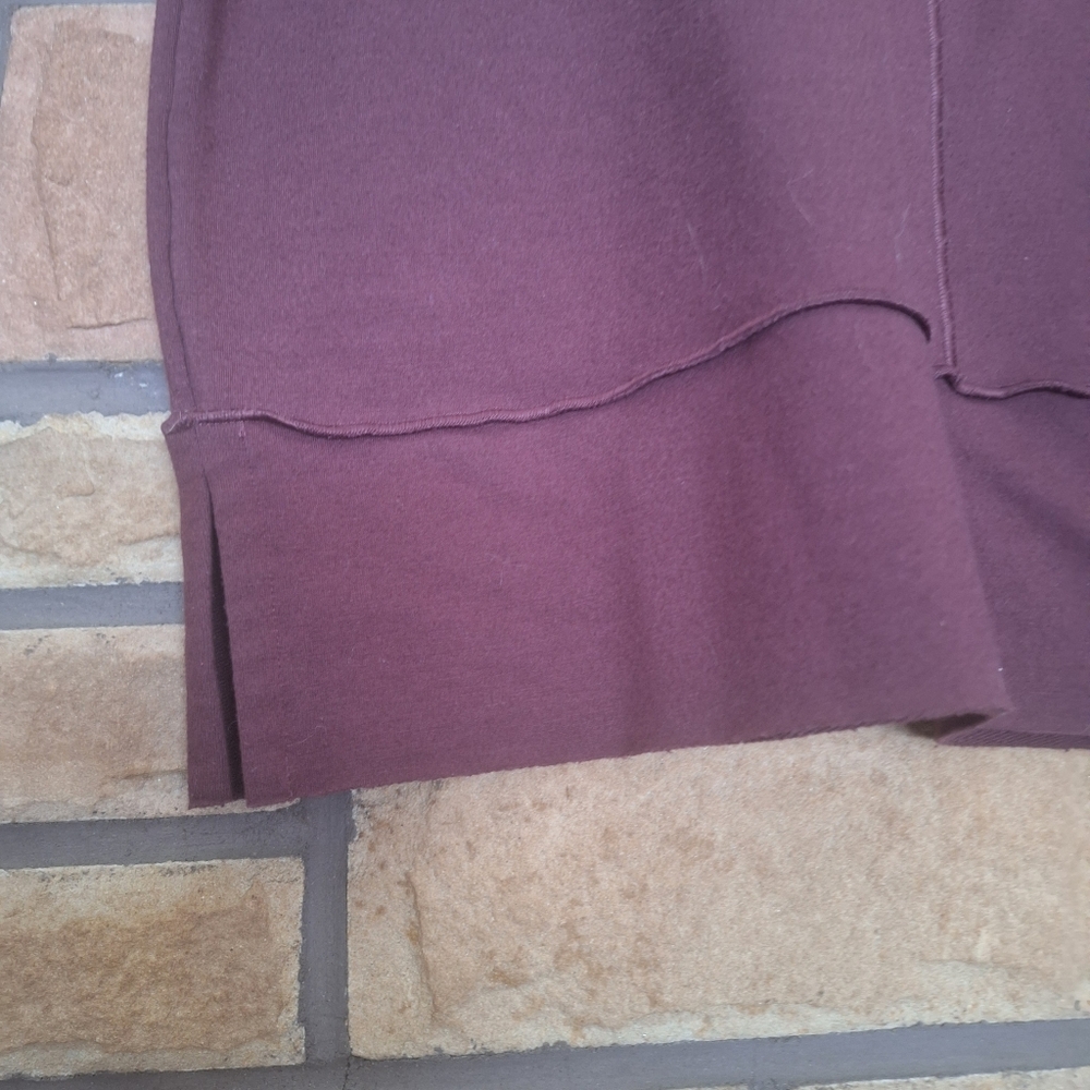 Spanx Perfect Length Dolman Sleeve Top In Wine XSmall - Picture 7 of 8